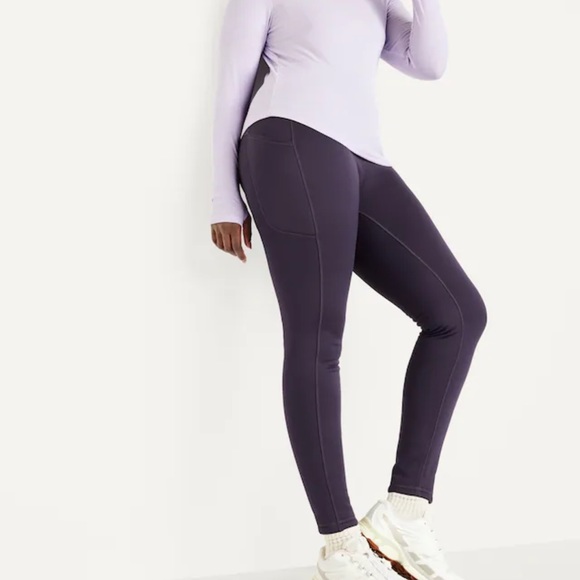 NWT OLD NAVY High-Waisted UltraCoze Leggings Color: Nebula - Picture 3 of 7